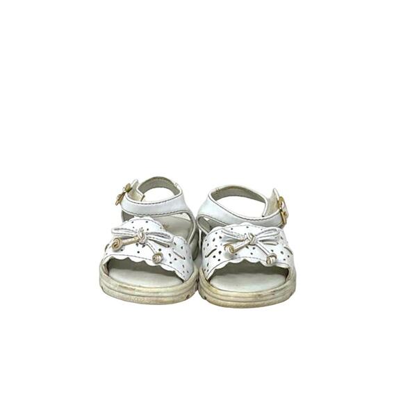The Children’s Place Infant Girls White Sandals Size 3M - Picture 3 of 9